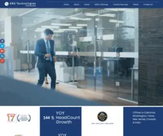 KRgtech.com(KRG Technologies) Screenshot