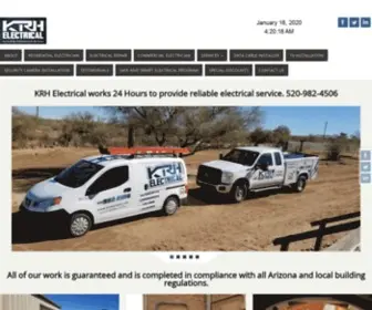 Krhelectrical.com(KRH Electrical) Screenshot