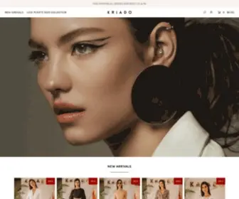 Kriado.com(Kriado top rated online boutique in Puerto Rico Kriado) Screenshot