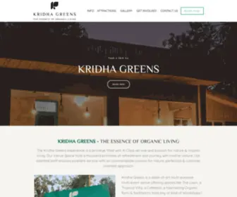 Kridhagreens.com(Kridhagreens) Screenshot