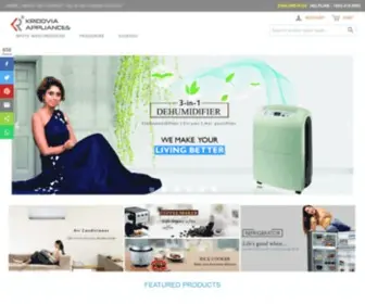 Kridovia.com(Dehumidifier) Screenshot