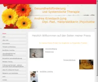 Kriesbach-Jung.de(Google) Screenshot