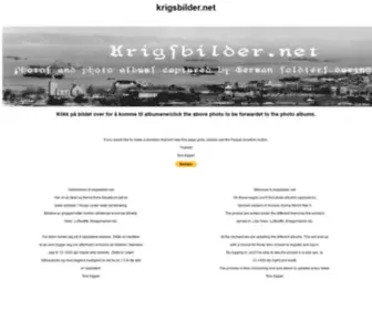 Krigsbilder.net(Index2.html) Screenshot