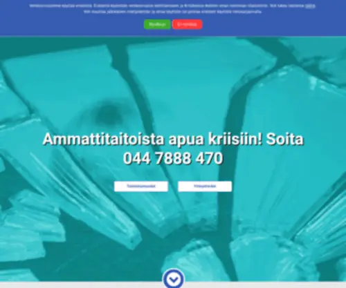 Kriisikeskusmobile.fi(Kriisikeskus Mobile) Screenshot