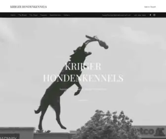 Krijgerhondenkennels.com(Krijger Hondenkennels) Screenshot