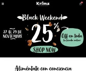 Krima.com.co(Sanamente, Felizmente) Screenshot