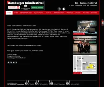 Krimifestival-Hamburg.de(Schockstarre auf dem 14) Screenshot