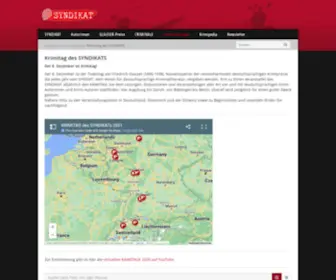 Krimitag.com(Krimitag des SYNDIKATS) Screenshot