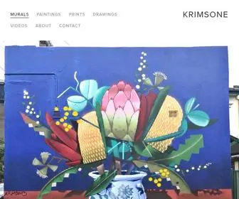 Krimsone.com(Krimsone Murals) Screenshot