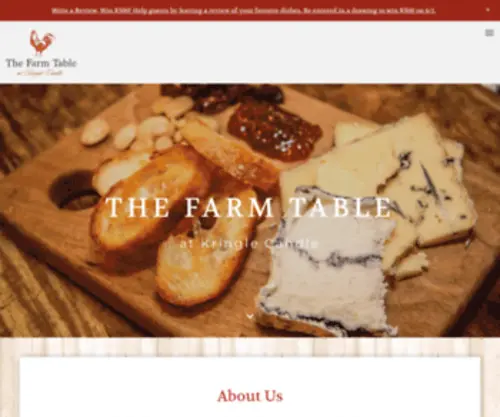 Kringlefarmtable.com(The Farm Table at Kringle Candle) Screenshot