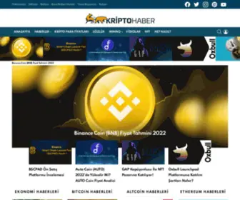 Kriptohaber.com.tr(Kripto Haber) Screenshot