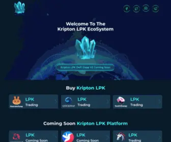 Kriptonlpk.com(Kripton LPK The Native Crypto Fiat Token) Screenshot