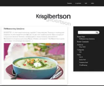 Krisgilbertson.com(Krisgilbertson) Screenshot