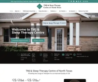 Krish.com(TMJ & Sleep Centre of North Texas) Screenshot