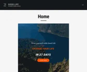 Krishgoodlife.com(Good Life) Screenshot