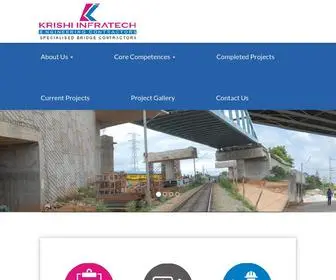 Krishiinfratech.com(KRISHI INFRATECH) Screenshot