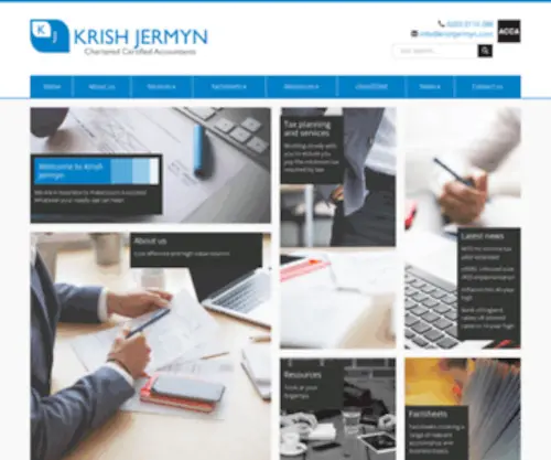 KrishJermyn.com(Krish Jermyn) Screenshot