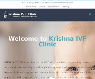 Krishnaivf.com(Krishna IVF Clinic Visakhapatnam) Screenshot