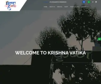 Krishnaresort.in(Krishna Vatika) Screenshot