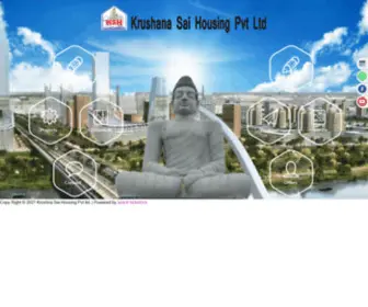 Krishnasaihousing.com(Krushna Sai Housing) Screenshot