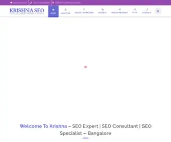 Krishnaseo.com(Krishna SEO) Screenshot
