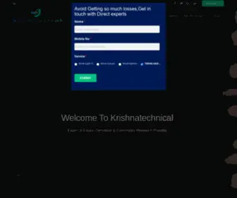 Krishnatechnicalresearch.com(Krishnatechnicalresearch) Screenshot