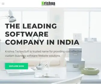 Krishnatechnosoft.co.in(Krishna TechnoSoft) Screenshot