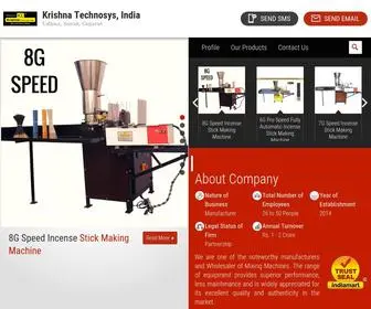 Krishnatechnosys.com(Krishna Technosys) Screenshot