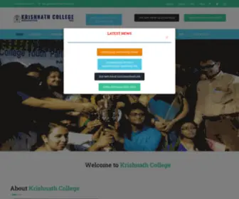 Krishnathcollege.ac.in(Krishnathcollege) Screenshot