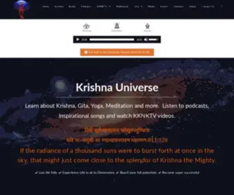 Krishnauniverse.com(Home) Screenshot