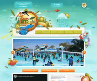 Krishnawaterpark.in(Krishna Water Park) Screenshot