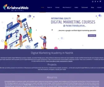 Krishnawebdigital.com(Krishna Web Digital) Screenshot