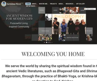 Krishnawest.com(Krishna West) Screenshot