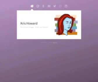 Krishoward.org(Kris Howard) Screenshot