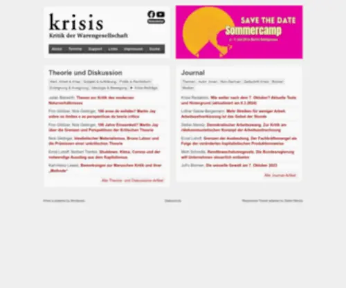 Krisis.org(Krisis) Screenshot