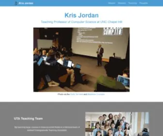 Krisjordan.com(Kris Jordan) Screenshot
