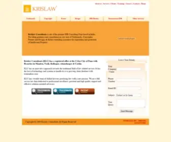 Krislawip.com(Krislaw Consultants) Screenshot