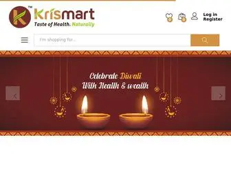 Krismart.in(Online organic and health food store) Screenshot