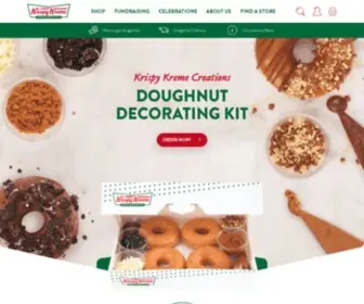 Krispykreme.co.uk(Krispy Kreme) Screenshot