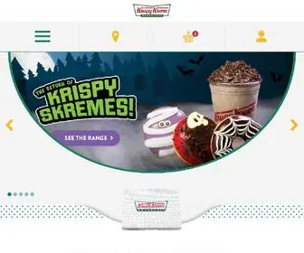 Krispykreme.com.au(Krispy Kreme) Screenshot