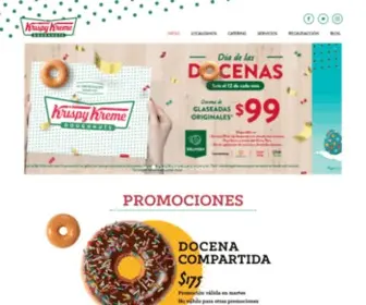 Krispykreme.mx(Krispy Kreme) Screenshot