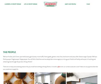 Krispykremecareers.co.uk(Applicant Micro Site) Screenshot