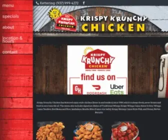 Krispykrunchykettering.com(Krispy Krunchy Chicken) Screenshot