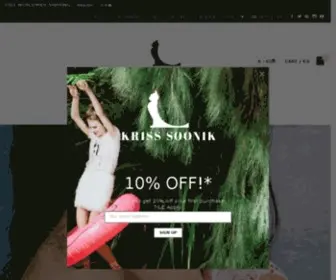 Kriss-Soonik.com(Kriss Soonik) Screenshot