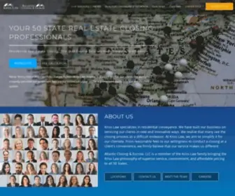 Krisslawatlantic.com(Kriss Law Atlantic Real Estate Lawyer & Attorney) Screenshot