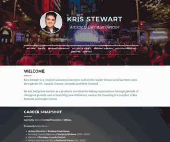 Krisstewart.com(Kris Stewart's website) Screenshot