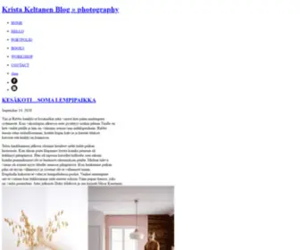 Kristakeltanenblog.com(Krista Keltanen Blog) Screenshot