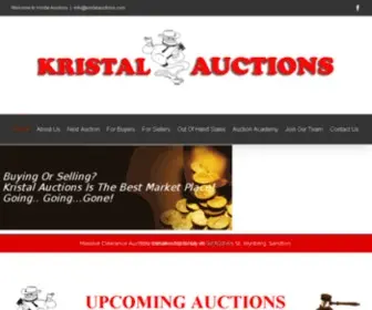 Kristalauctions.com(Kristal Auctions) Screenshot