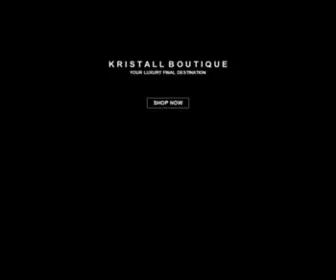 Kristallboutique.com(Kristall Boutique) Screenshot