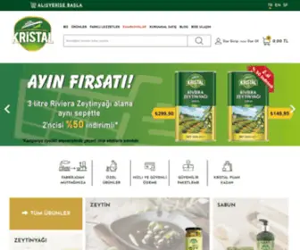 Kristalyaglari.com(Kristal Zeytinyağları) Screenshot